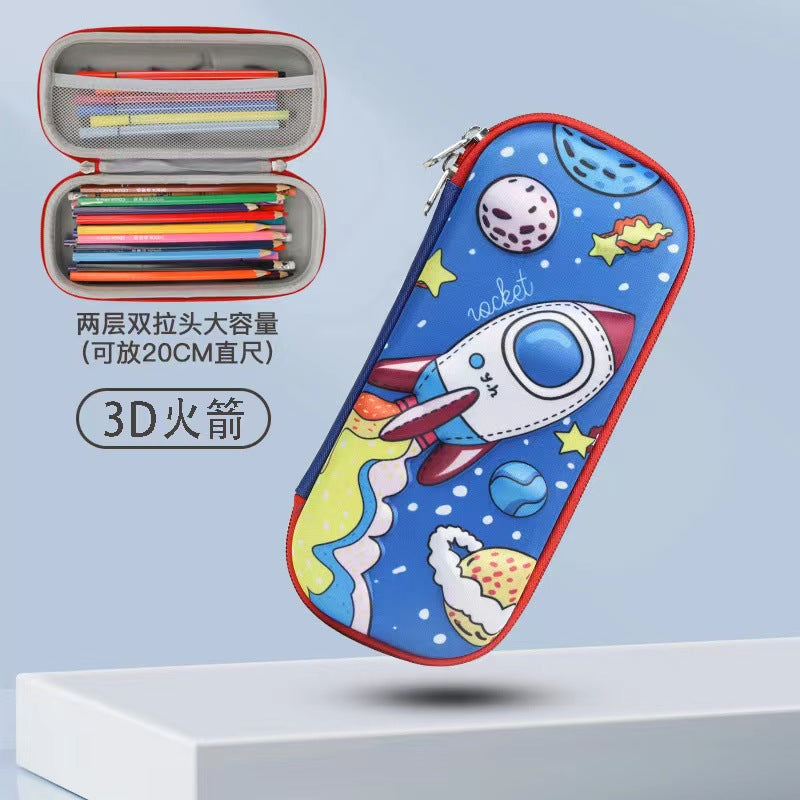 Boys 3D pencil cases Size:23x10x4cm
