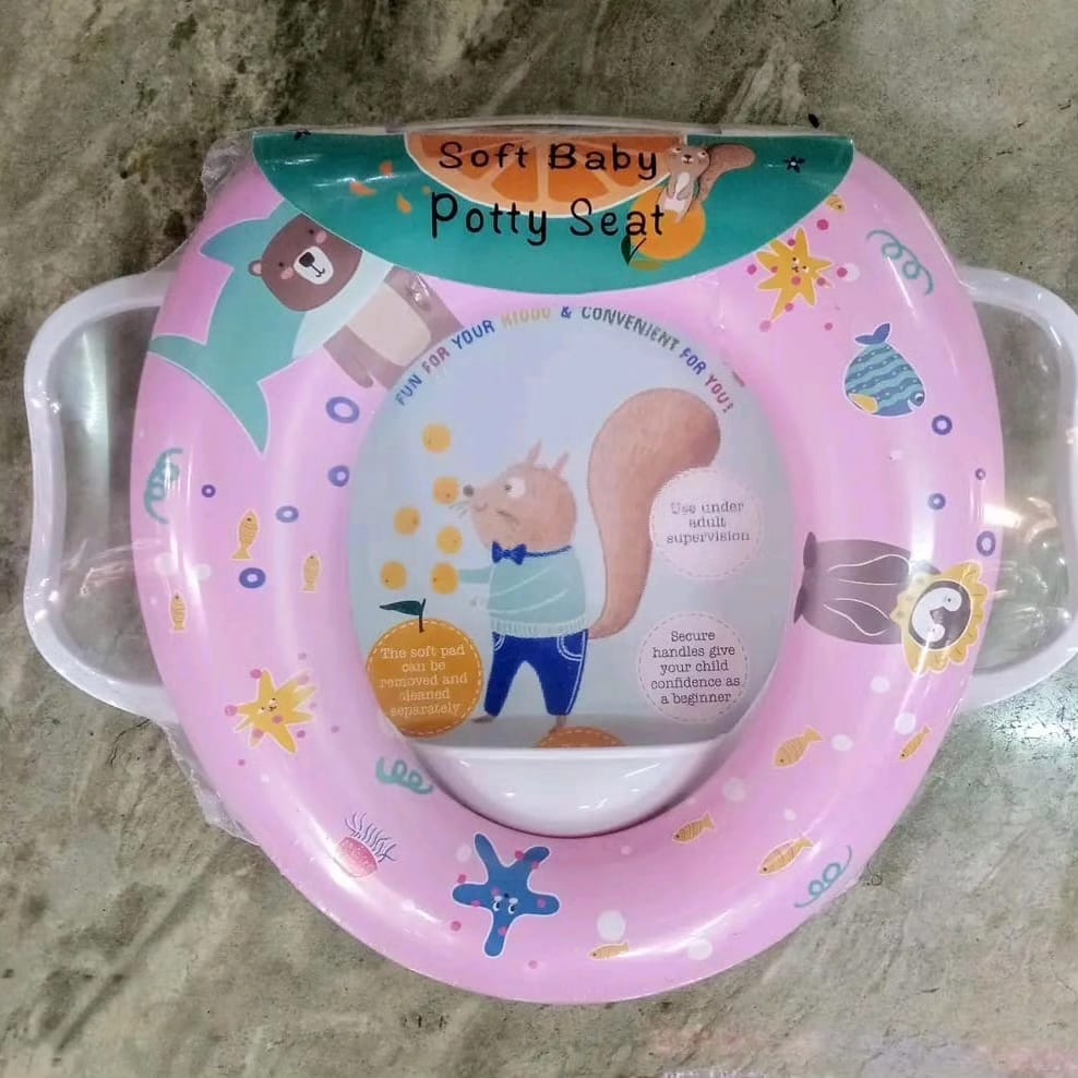 Baby soft padded potty training seat