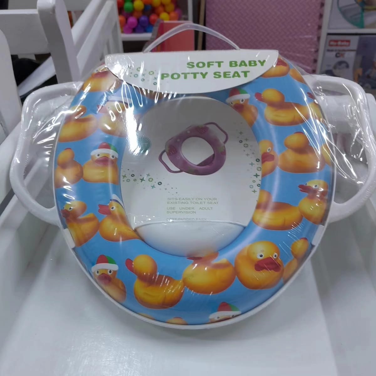 Baby soft padded potty training seat