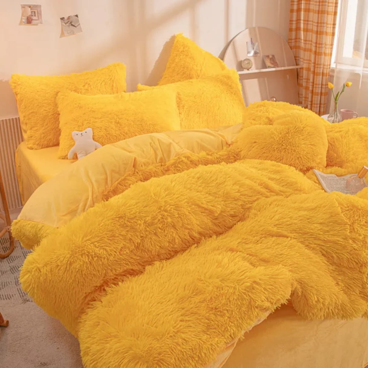 Fluffy Duvet set
