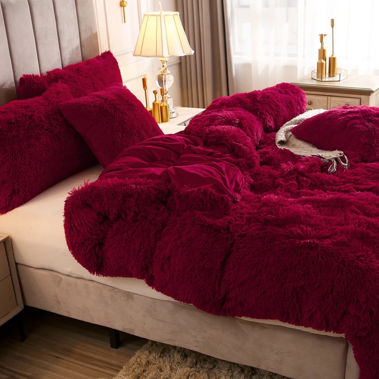 Fluffy Duvet set