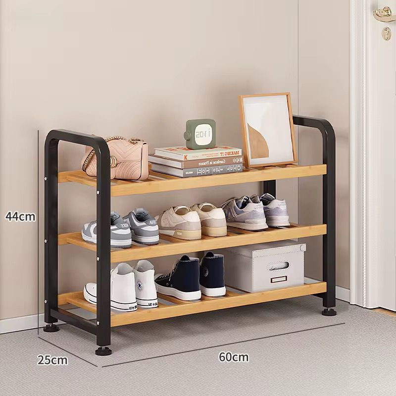 Bamboo shoe rack