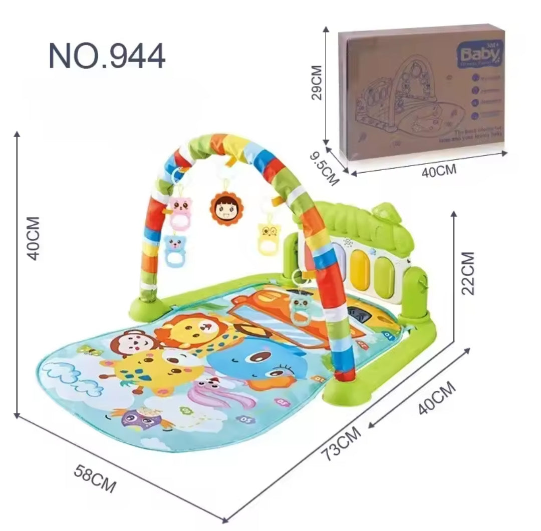 Piano baby play mat