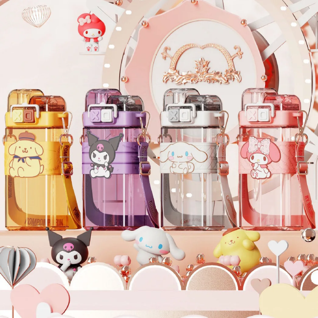 Double Drinking Water Bottle