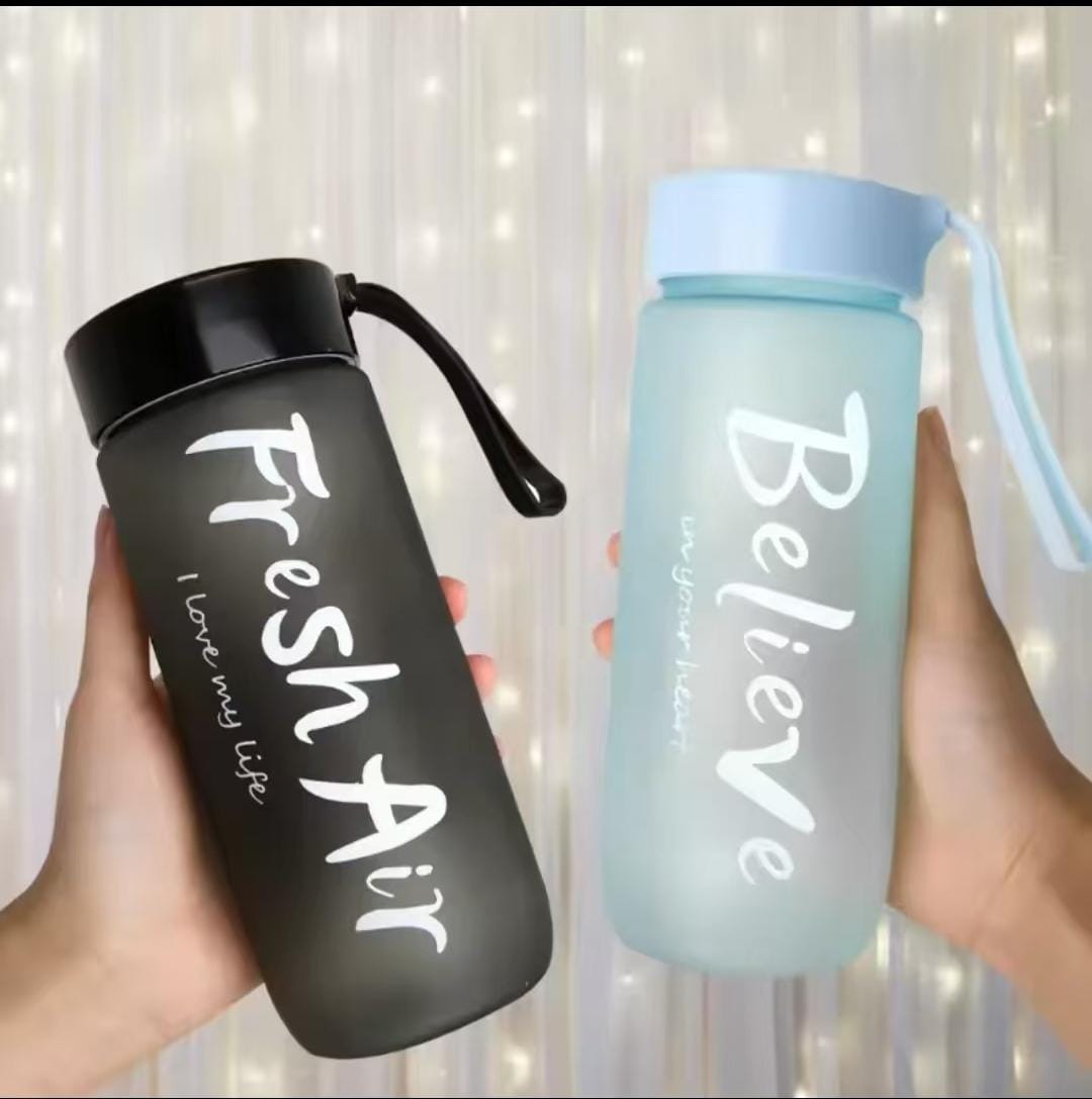 Frosted Water Bottle