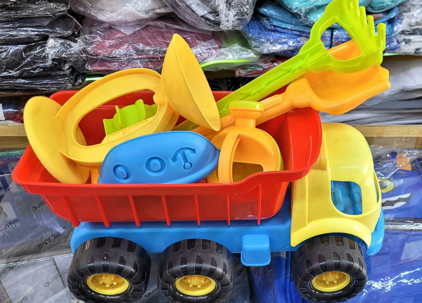 Sand beach truck