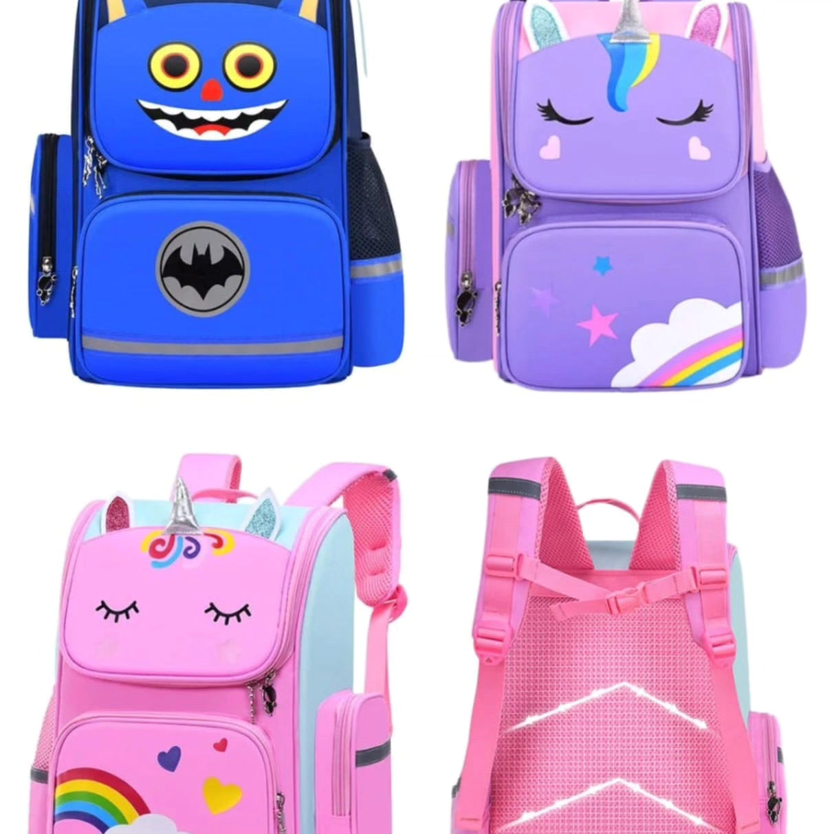 Cartoon Themed School Backpack