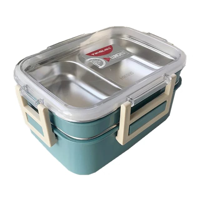 Double layered lunch box