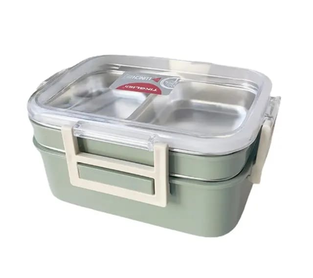 Double layered lunch box