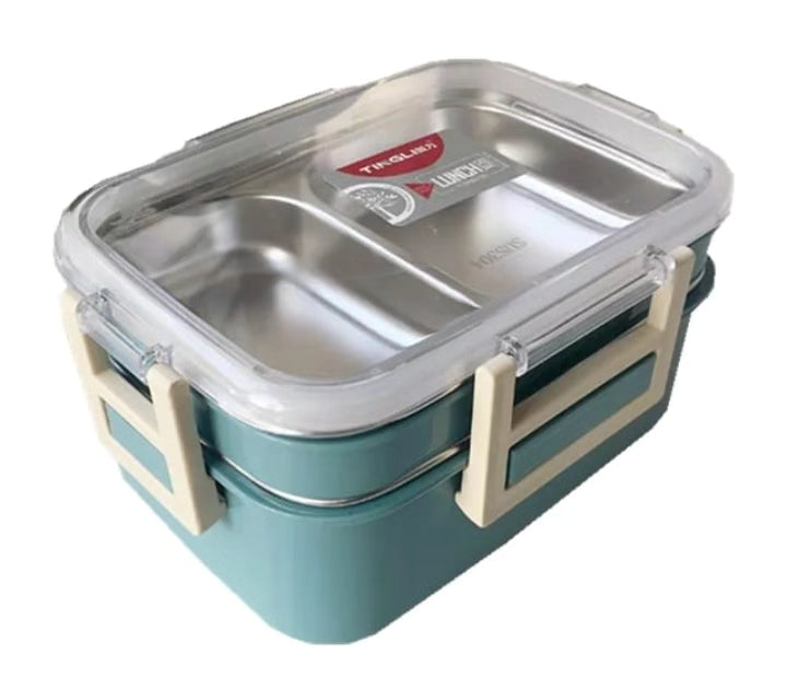 Double layered lunch box