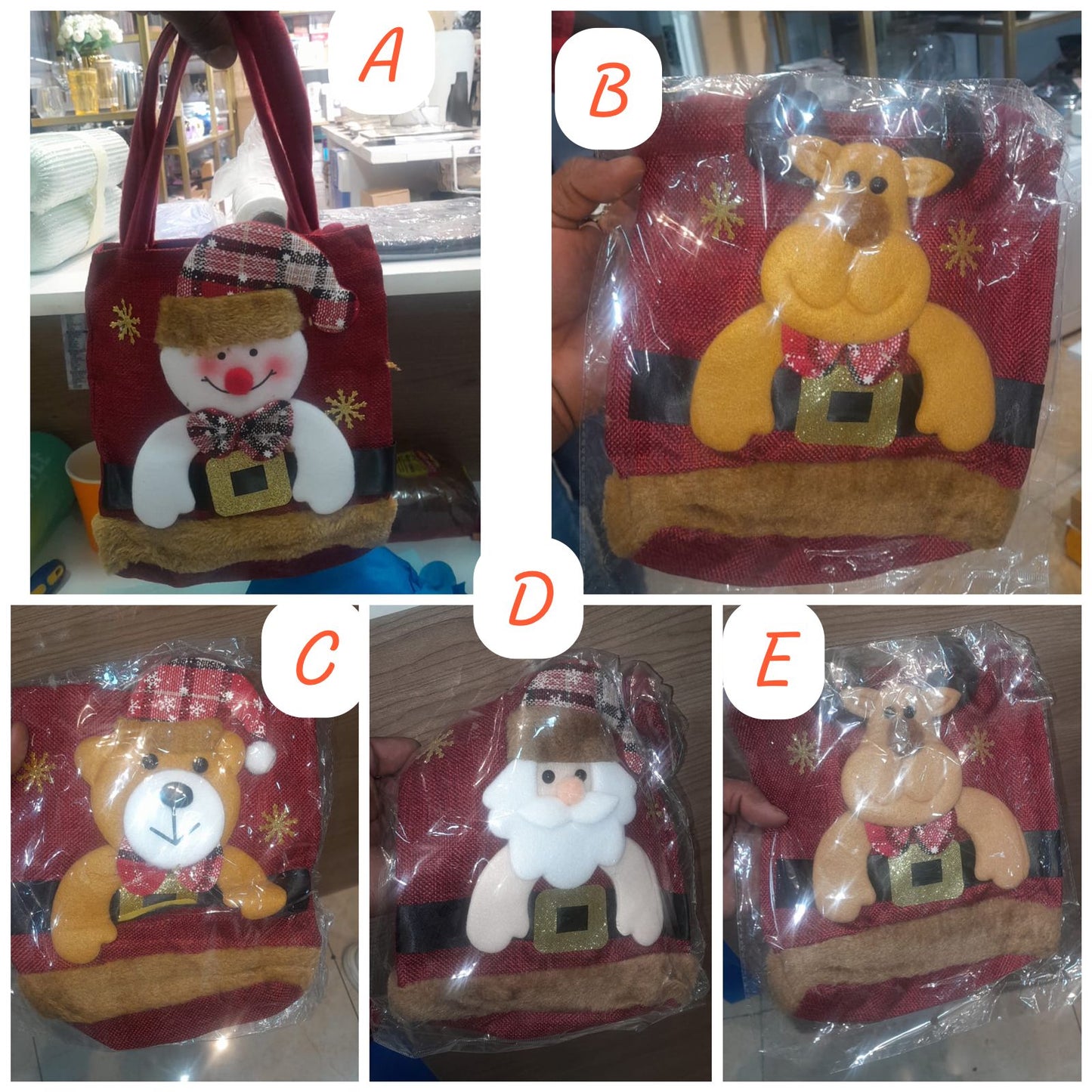 Christmas gift bags