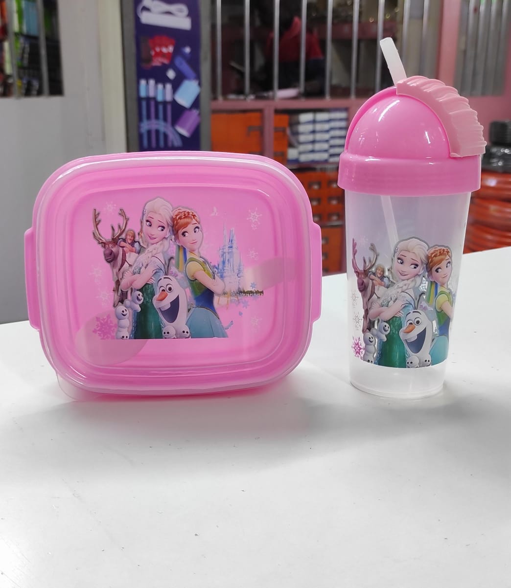 Cartoon themed lunch box