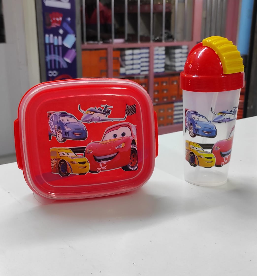 Cartoon themed lunch box