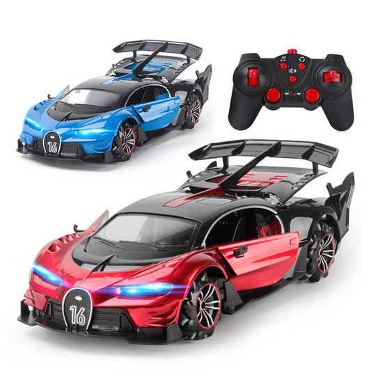 Rechargeable remote controlled toy car