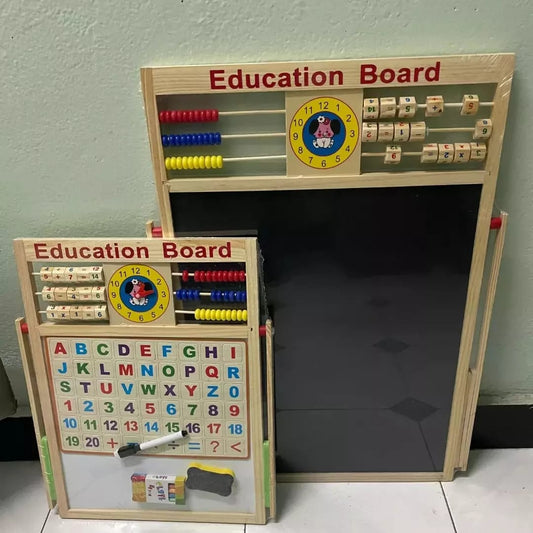 2 Sided wooden magnetic board