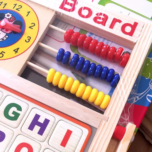 2 Sided wooden magnetic board