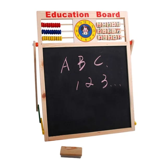 2 Sided wooden magnetic board