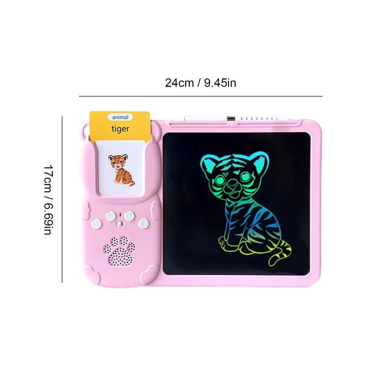 Card reader/ talking toy &amp; Writing board/Tablet 2-In-1