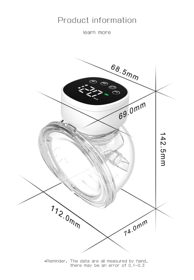 Wearable rechargeable pump