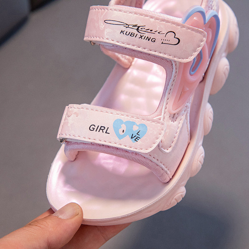 Kids open shoes