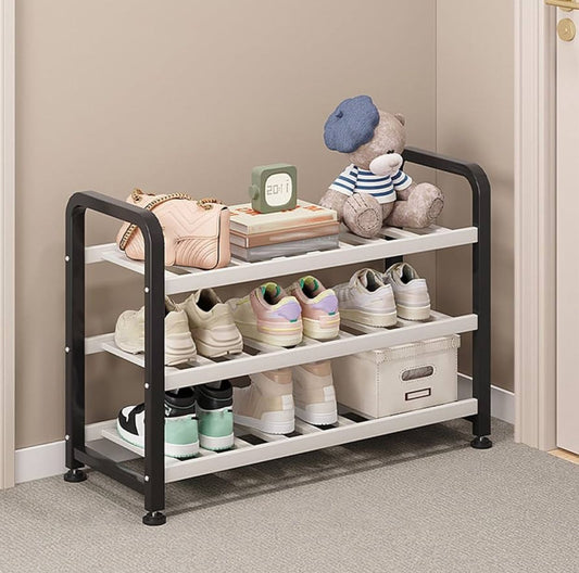 Bamboo shoe rack