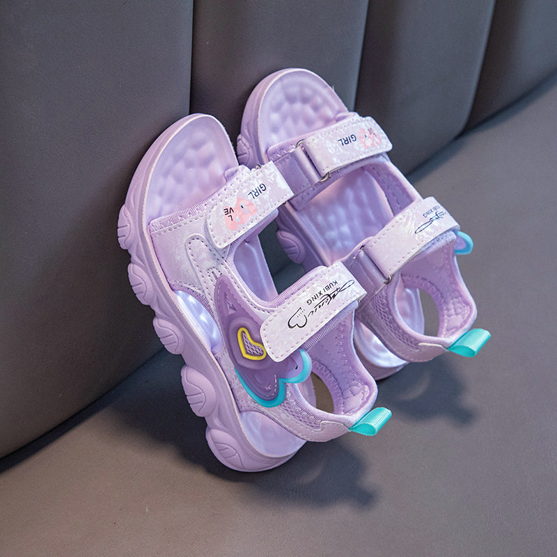 Kids open shoes