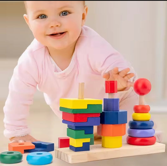 Kids stackable towers