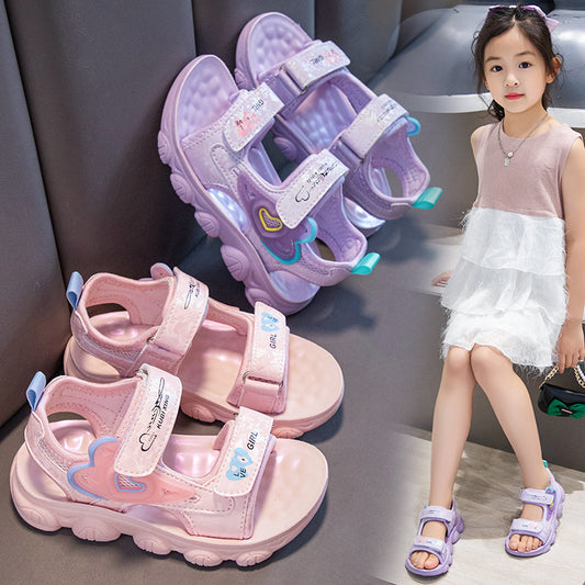 Kids open shoes