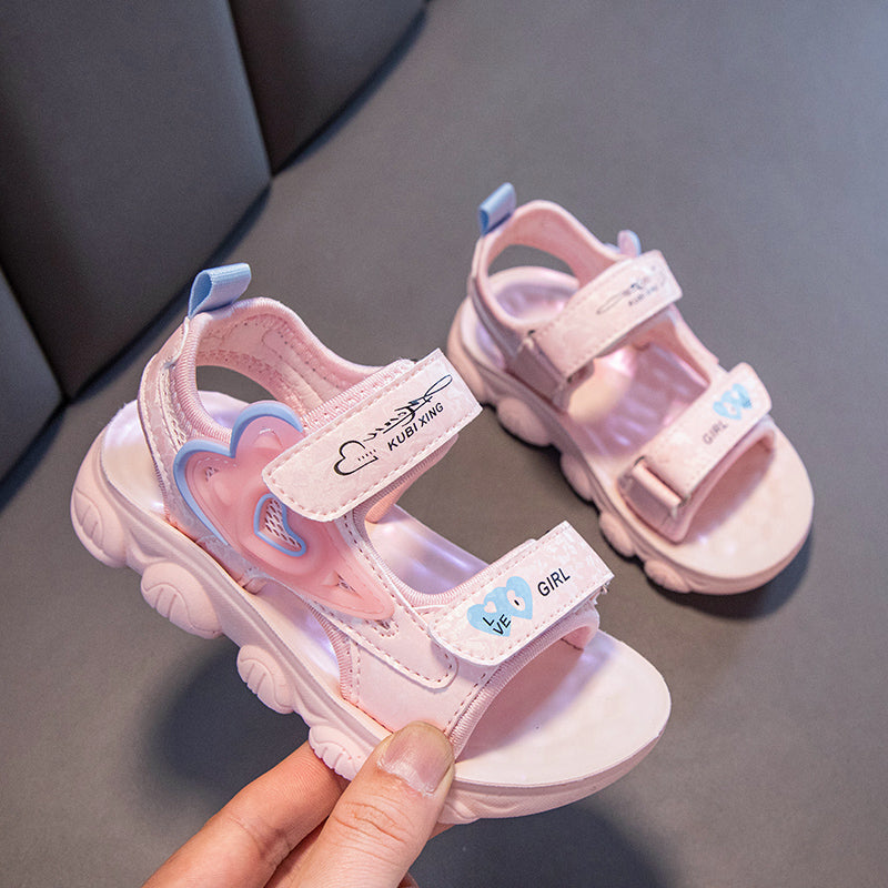 Kids open shoes
