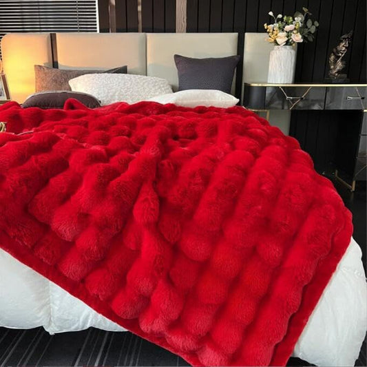 Christmas Bubble Blanket