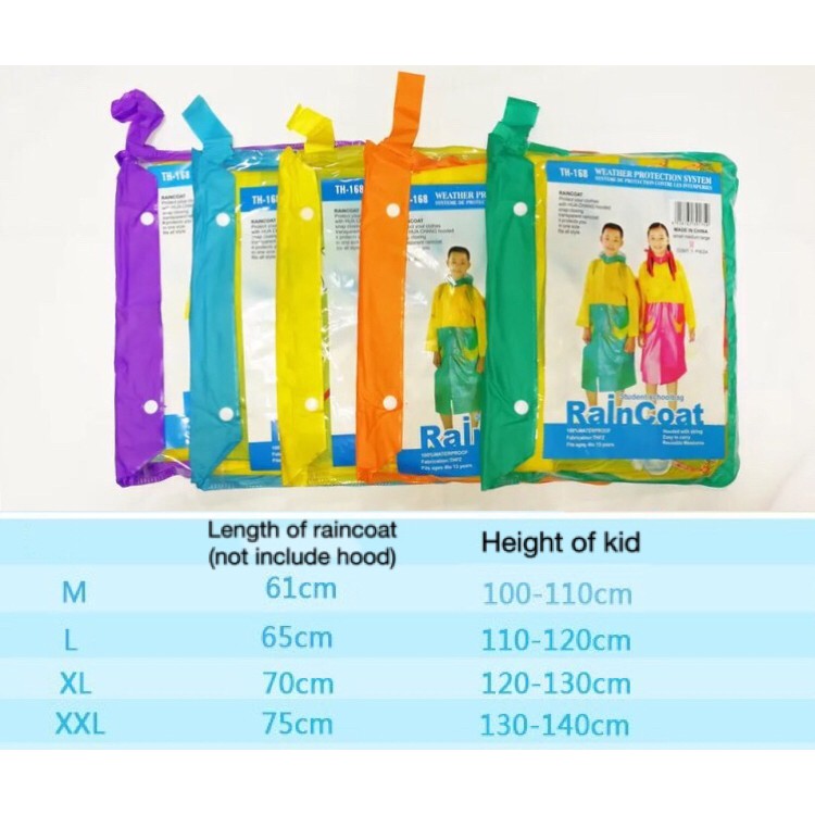 Kids raincoat