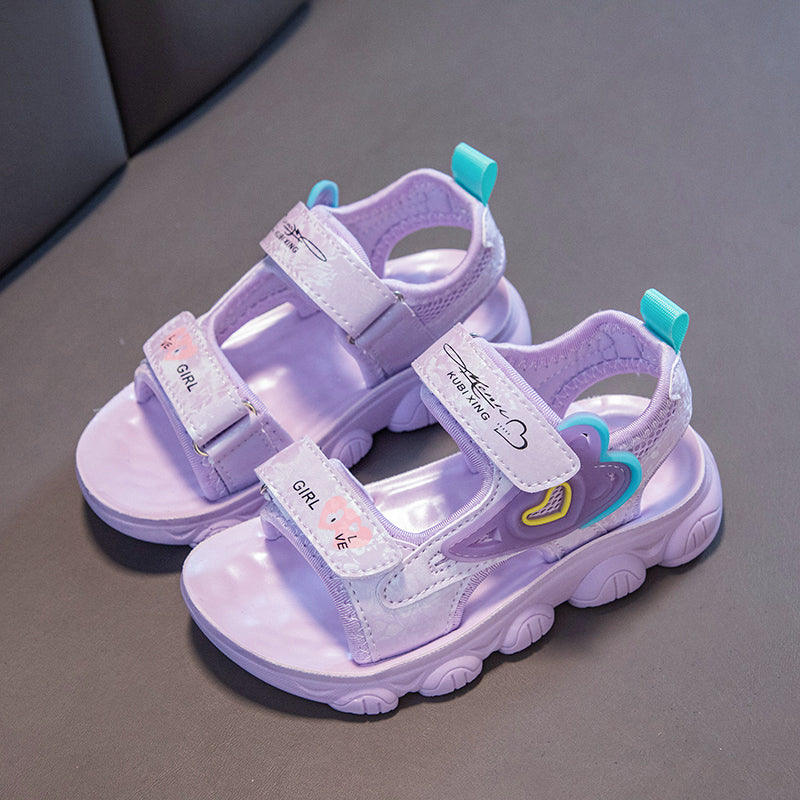 Kids open shoes