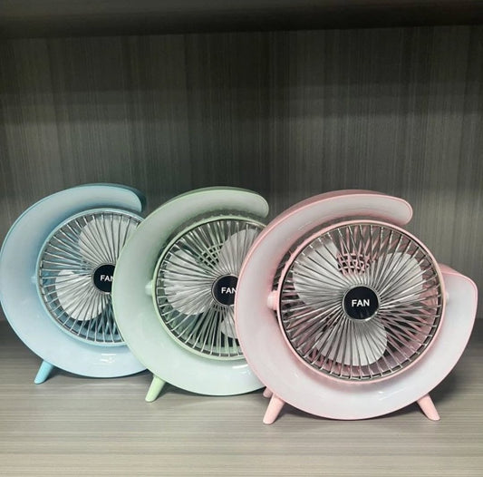 Portable Rechargeable Desktop Fan