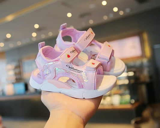Kids open shoes