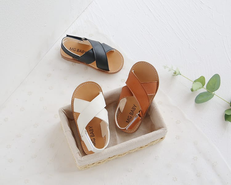 Kids open shoes