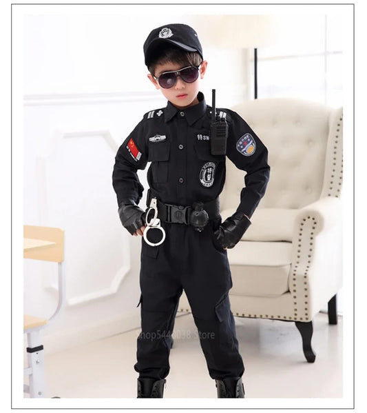 Kids police outfit